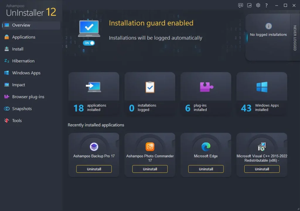 ashampoo uninstaller for windows 11