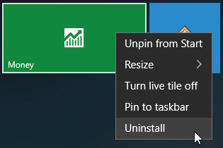Uninstall Bloated Applications