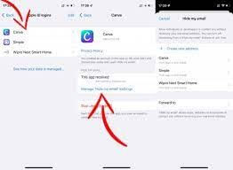 Use Hide My Email