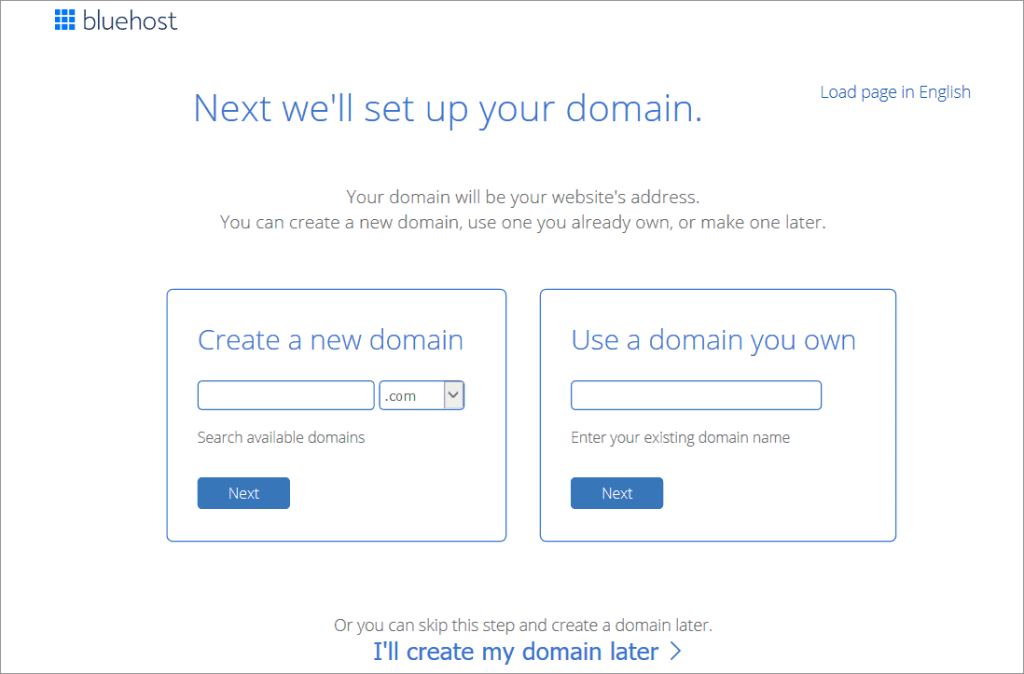 BlueHost 