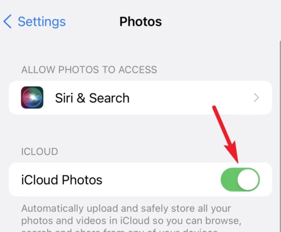iCloud Photo Library