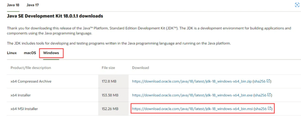 Install Java JDK