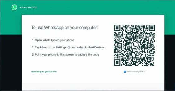  WhatsApp web