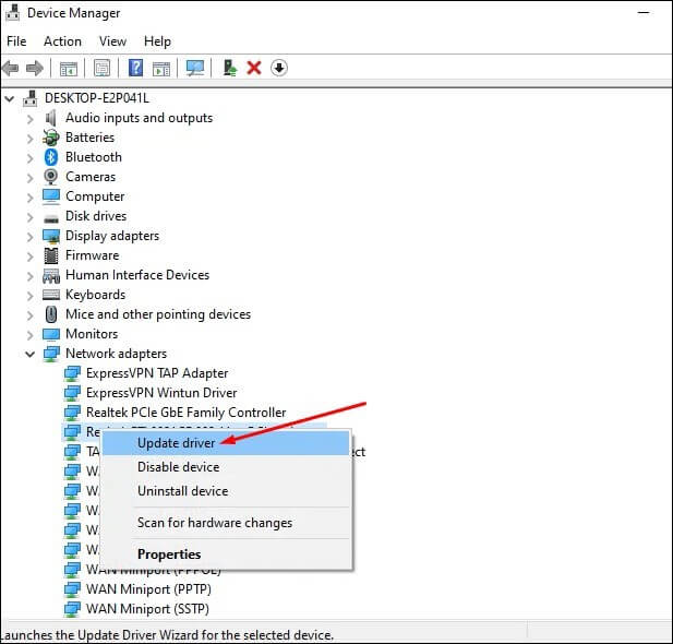Update Driver