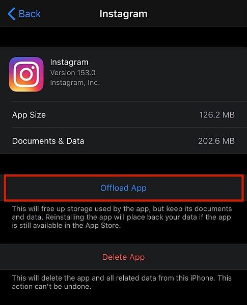  Offload App