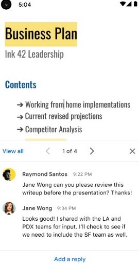 Google Docs