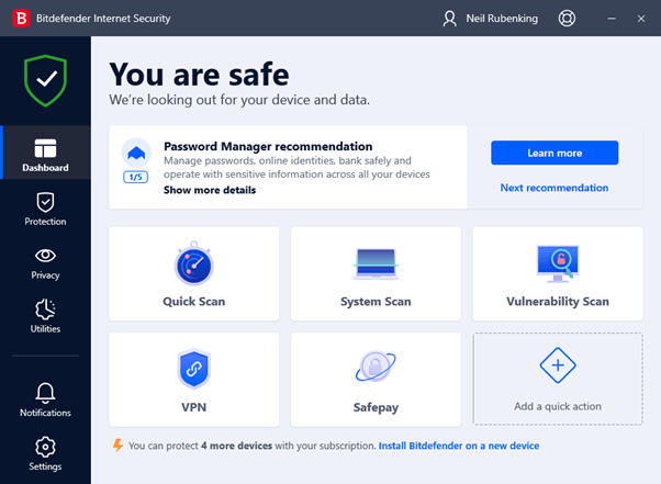BitDefender Internet Security