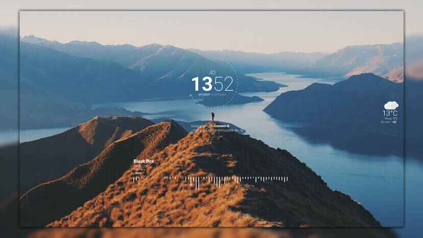 DeuXx Rainmeter Skin for Windows 11
