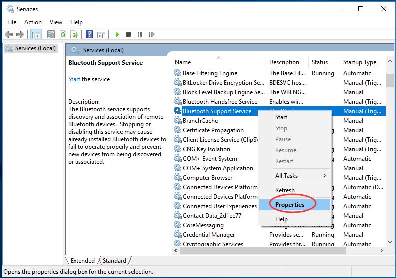 windows 7 services window