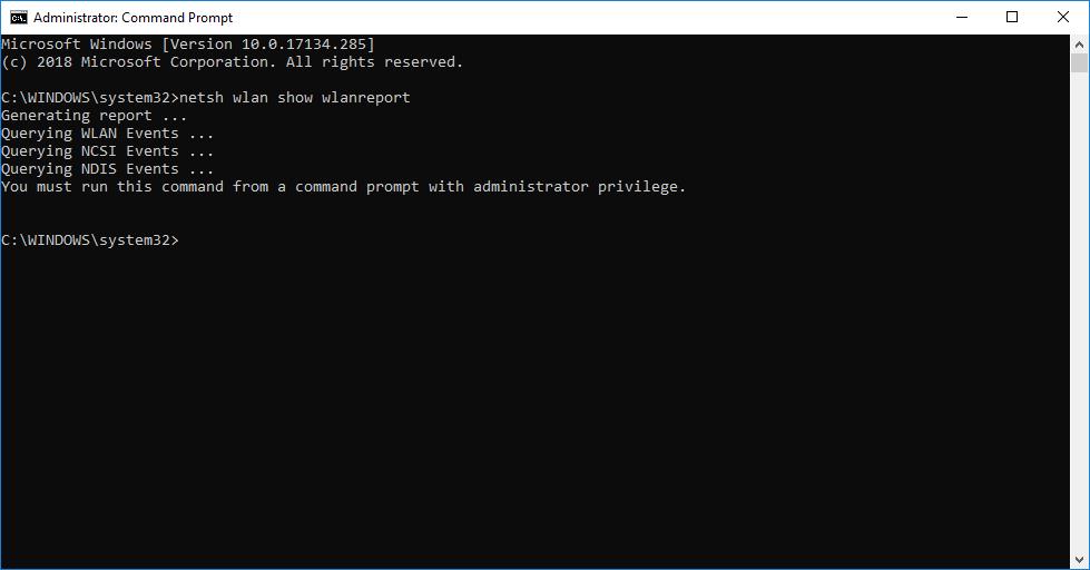 Command Prompt window