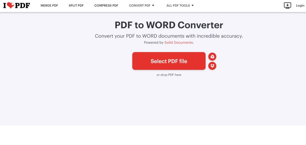 i love pdf online converter