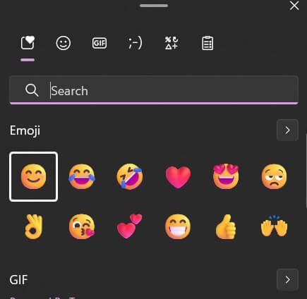emoji keyboard