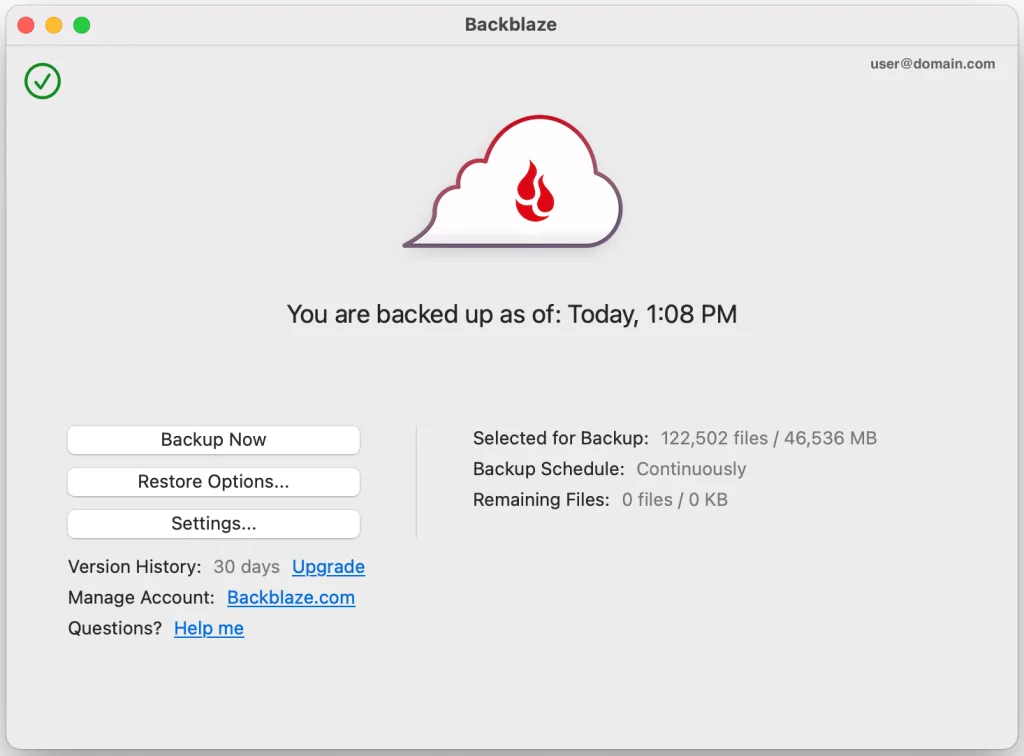 backblaze best backup software for mac
